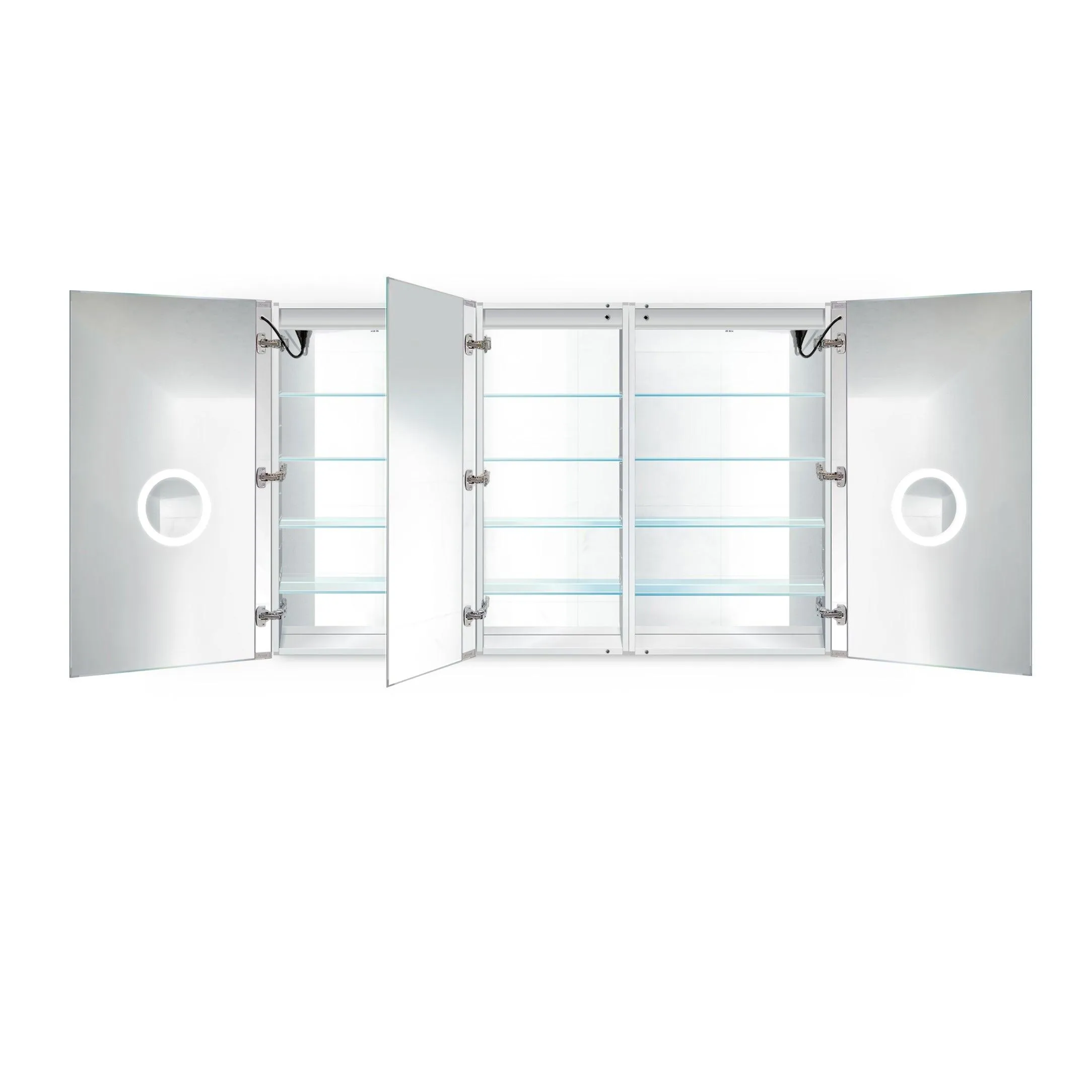 Krugg Svange 66″ X 42″ LED Medicine Cabinet w/Dimmer & Defogger