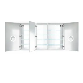 Krugg Svange 66″ X 42″ LED Medicine Cabinet w/Dimmer & Defogger