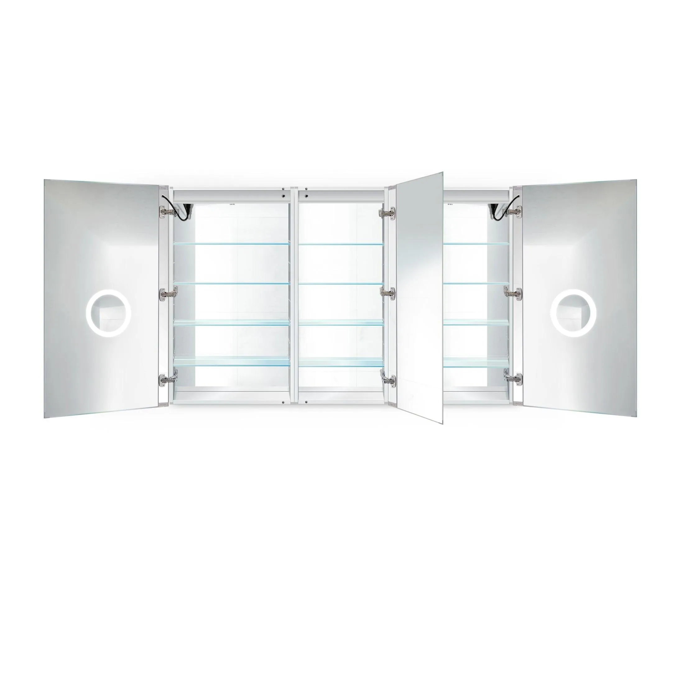 Krugg Svange 66″ X 42″ LED Medicine Cabinet w/Dimmer & Defogger