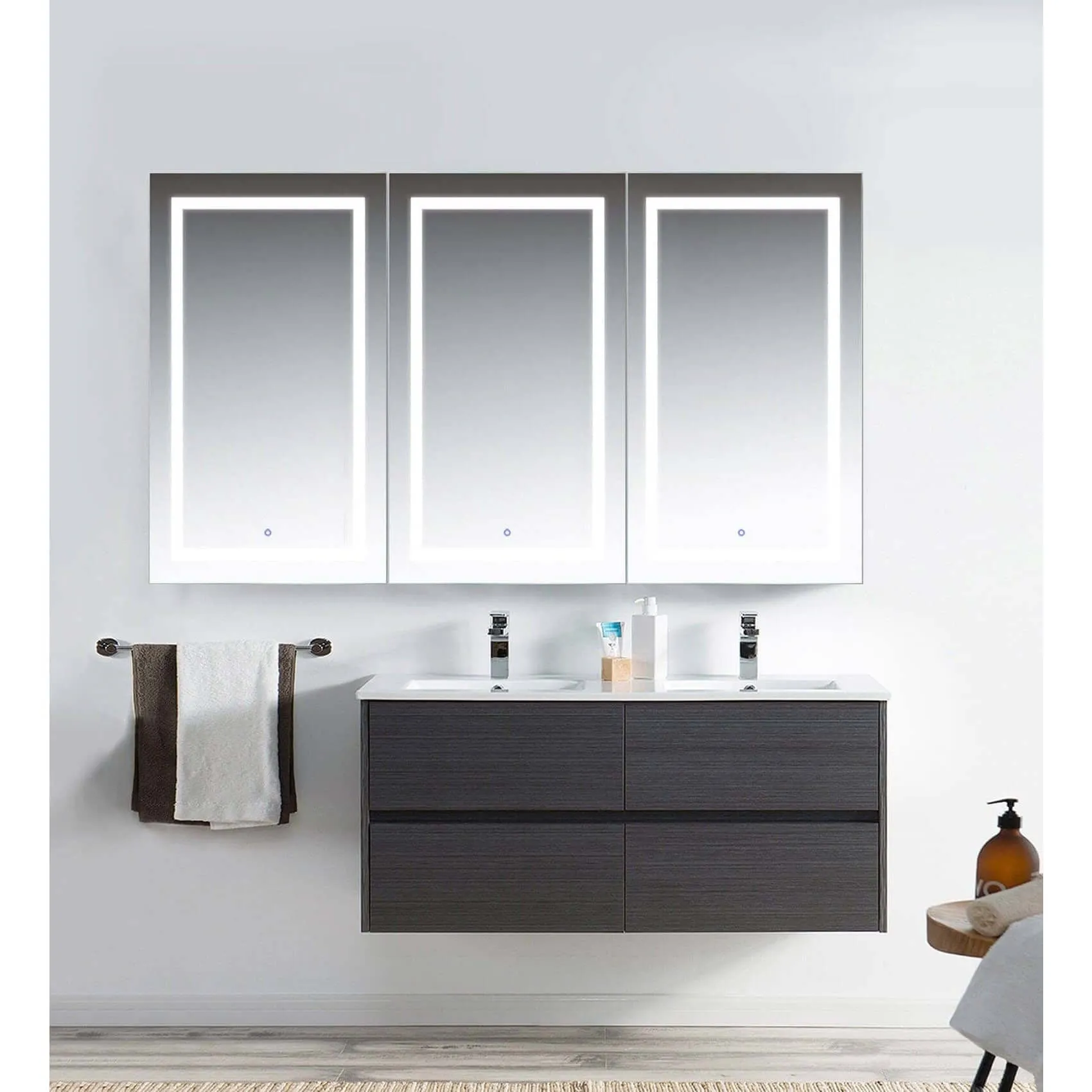 Krugg Svange 7242TLLR 72″ X 42″ LED Medicine Cabinet