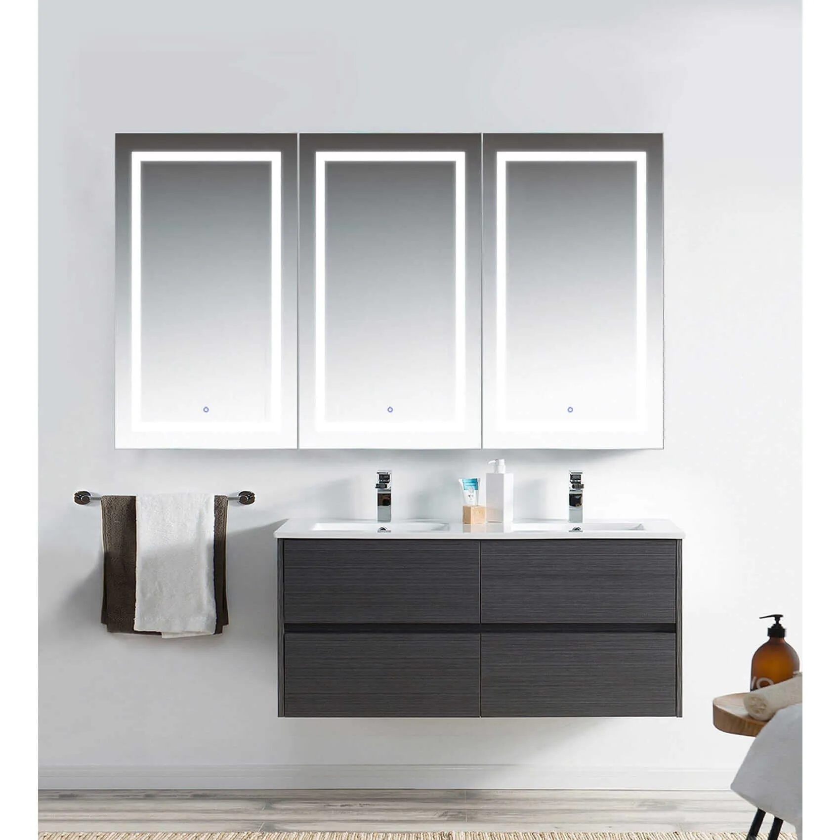 Krugg Svange 7242TLRR 72″ X 42″ LED Medicine Cabinet