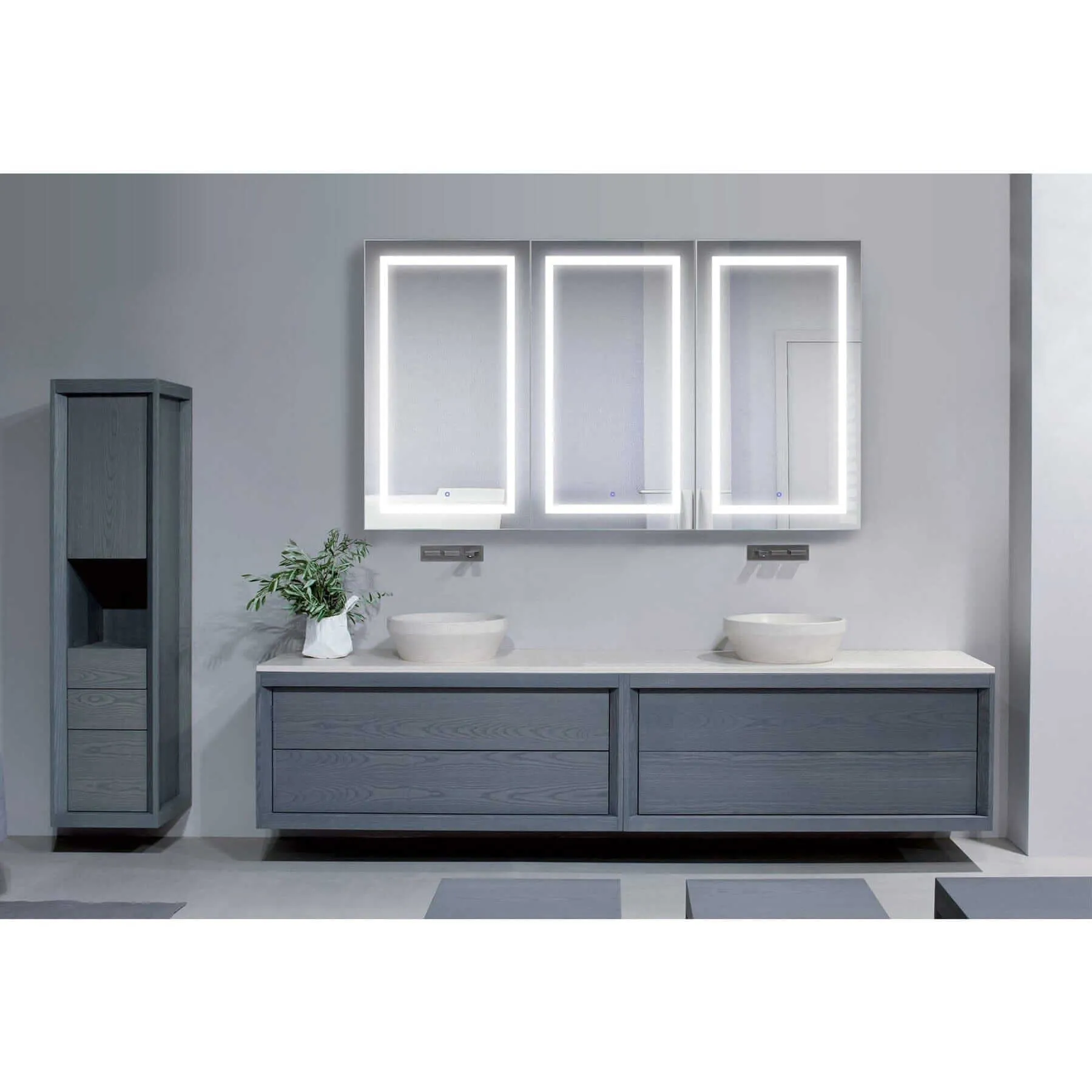 Krugg Svange 7242TLRR 72″ X 42″ LED Medicine Cabinet