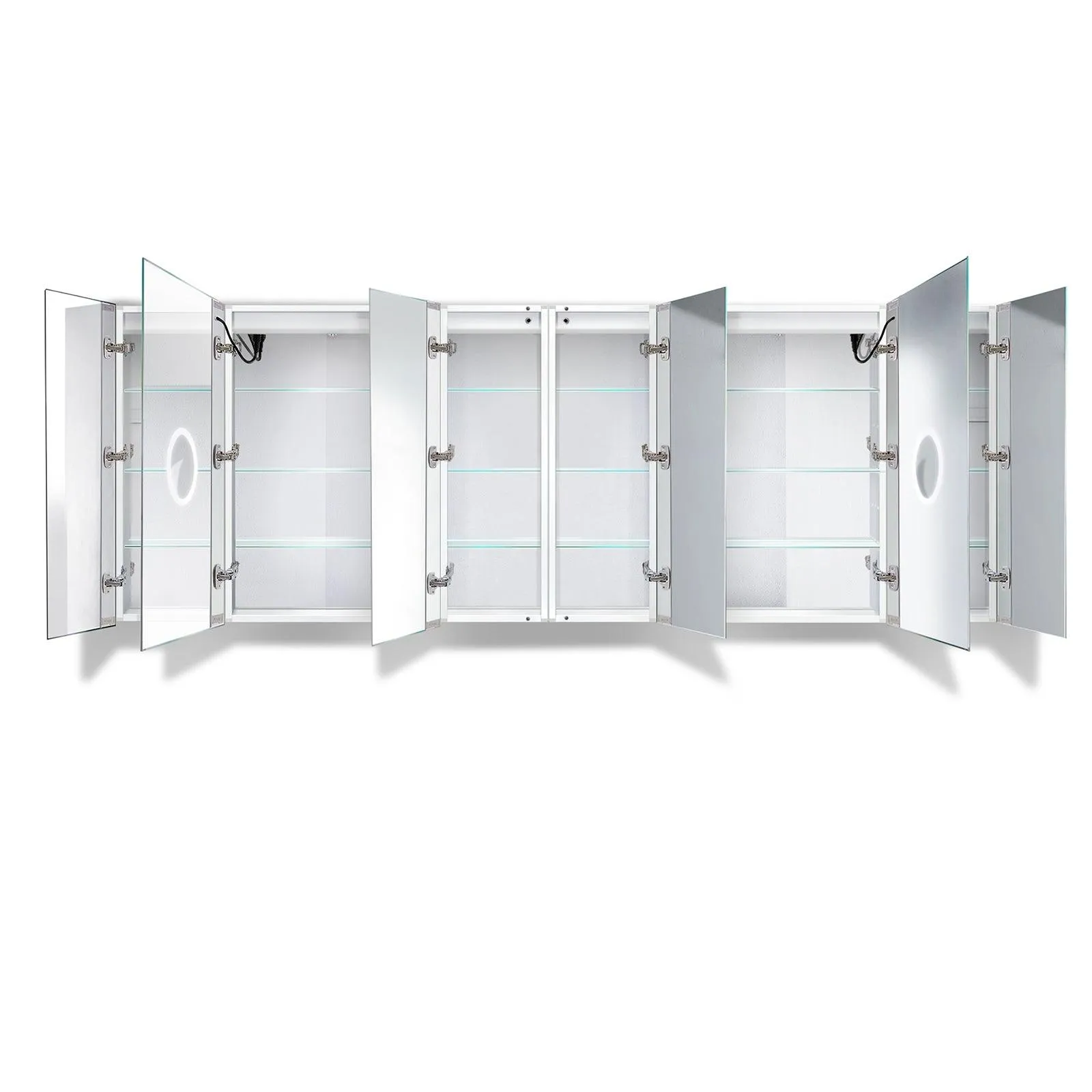 Krugg Svange 96″ X 36″ LED Medicine Cabinet w/Dimmer & Defogger