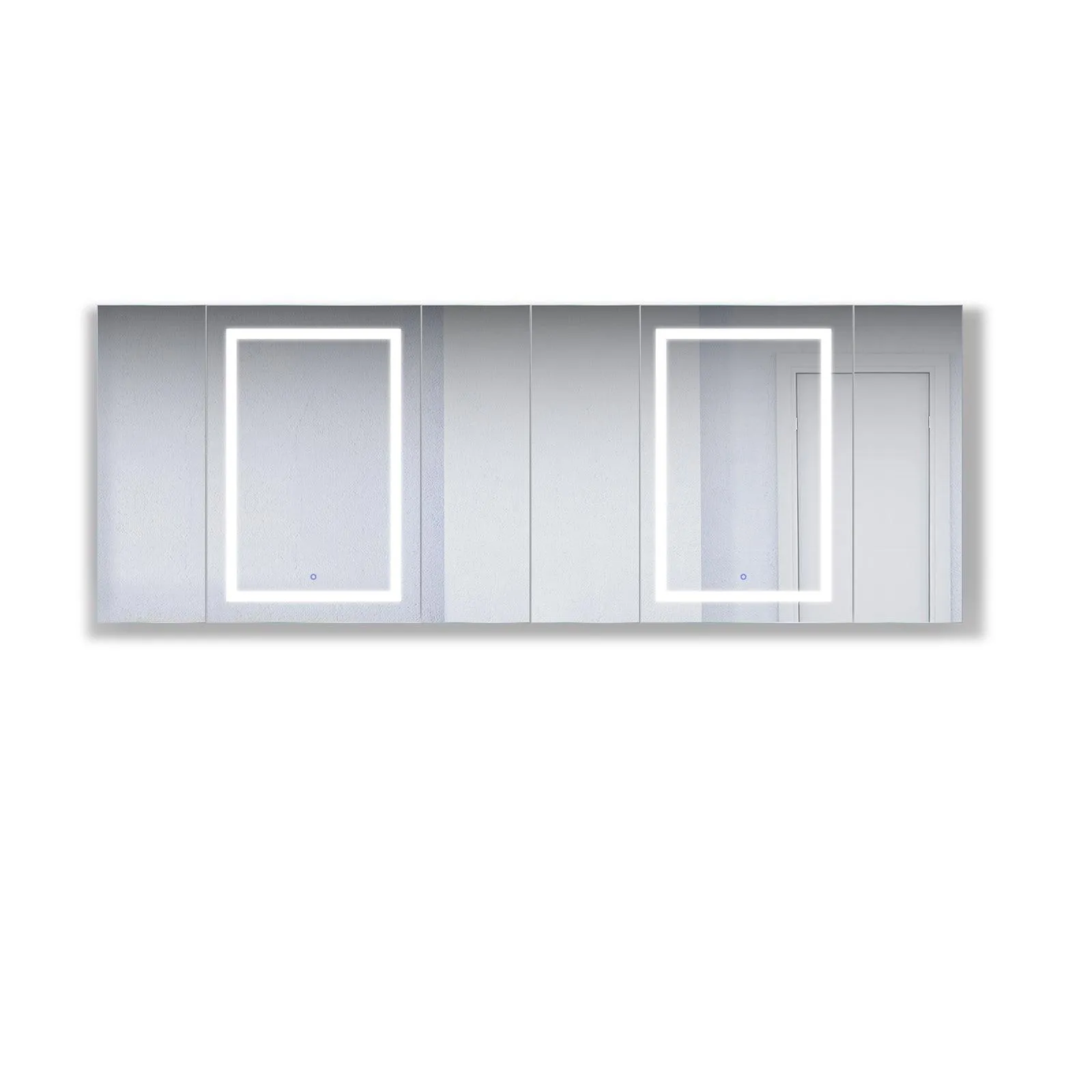 Krugg Svange 96″ X 36″ LED Medicine Cabinet w/Dimmer & Defogger