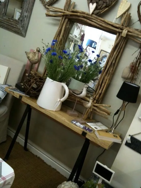 LARGE DRIFTWOOD MIRROR