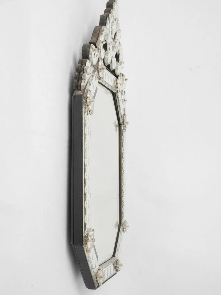 Late 19th century Venetian vanity mirror 26" x 15¾"