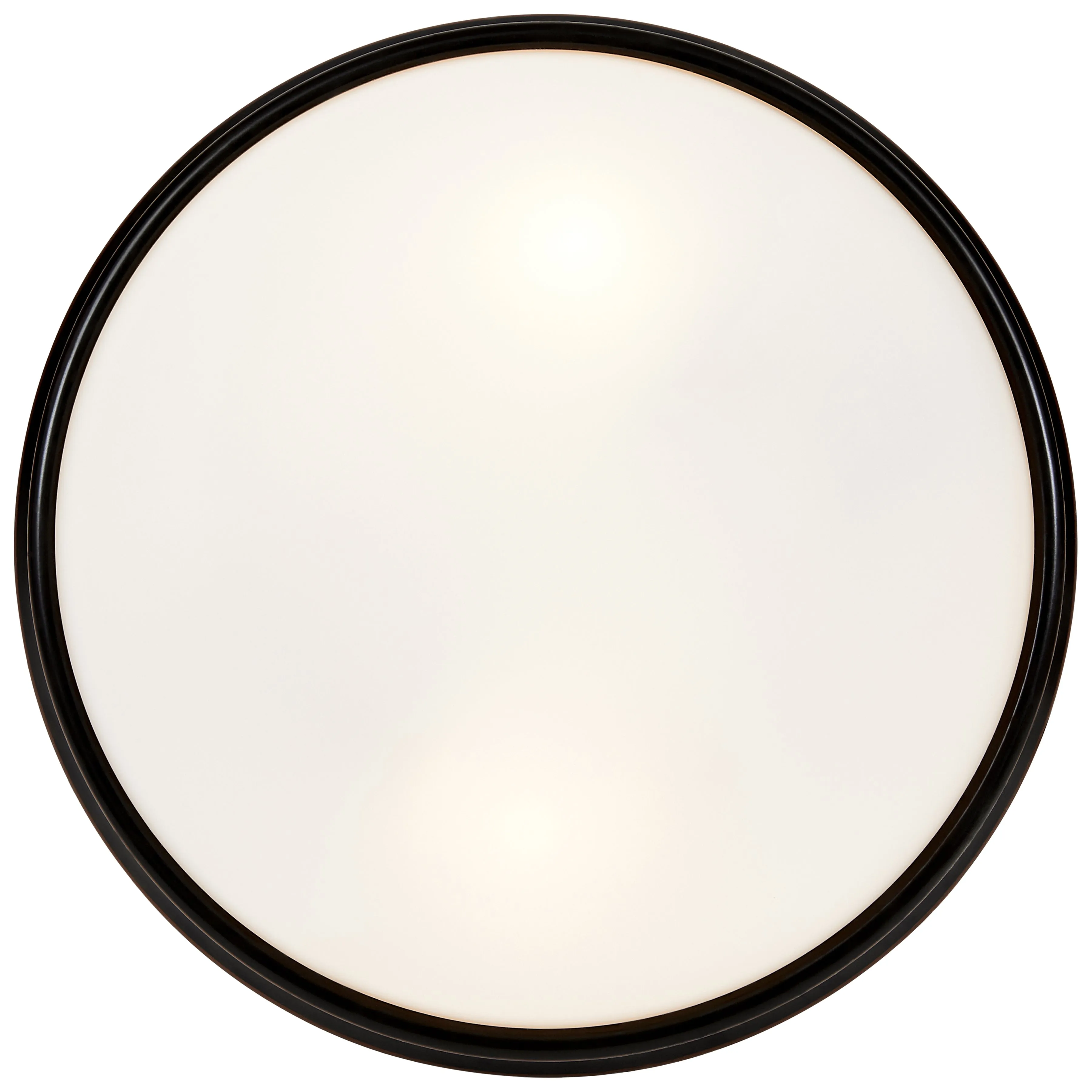 LED Flush Mount Ceiling Light, 120W, 120V, Oil Rubbed Bronze Finish, Atom Collection