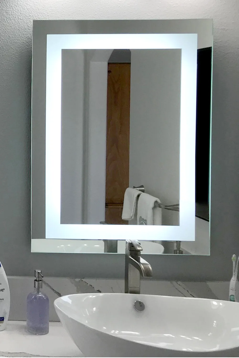 LED Mirror (Front-Lighted) 24" x 32"