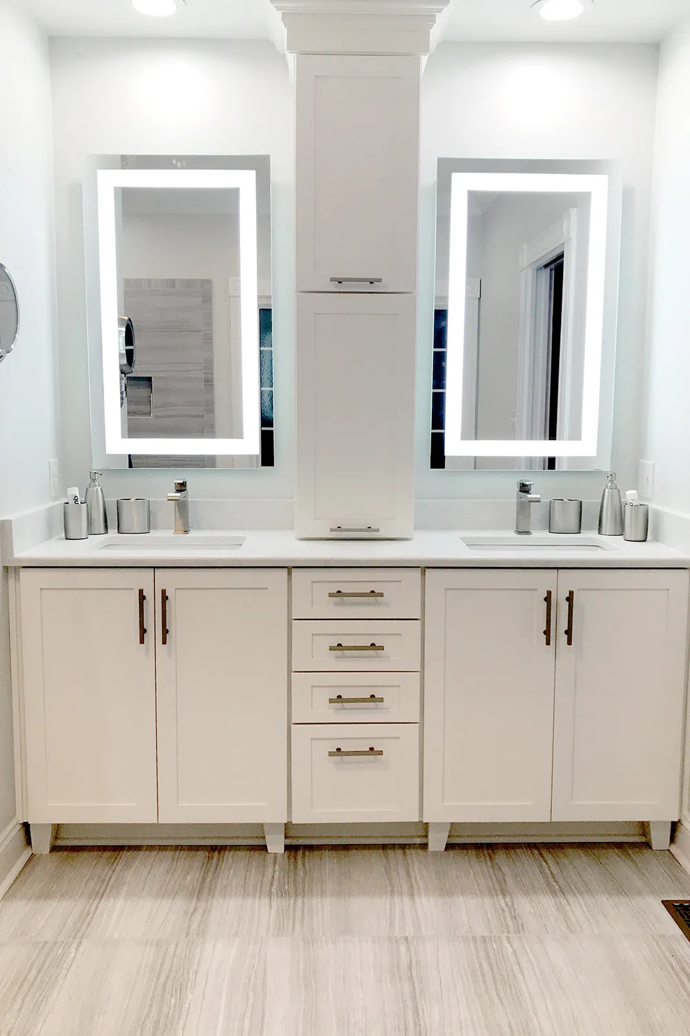 LED Mirror (Front-Lighted) 28" x 48" or (48" x 28")