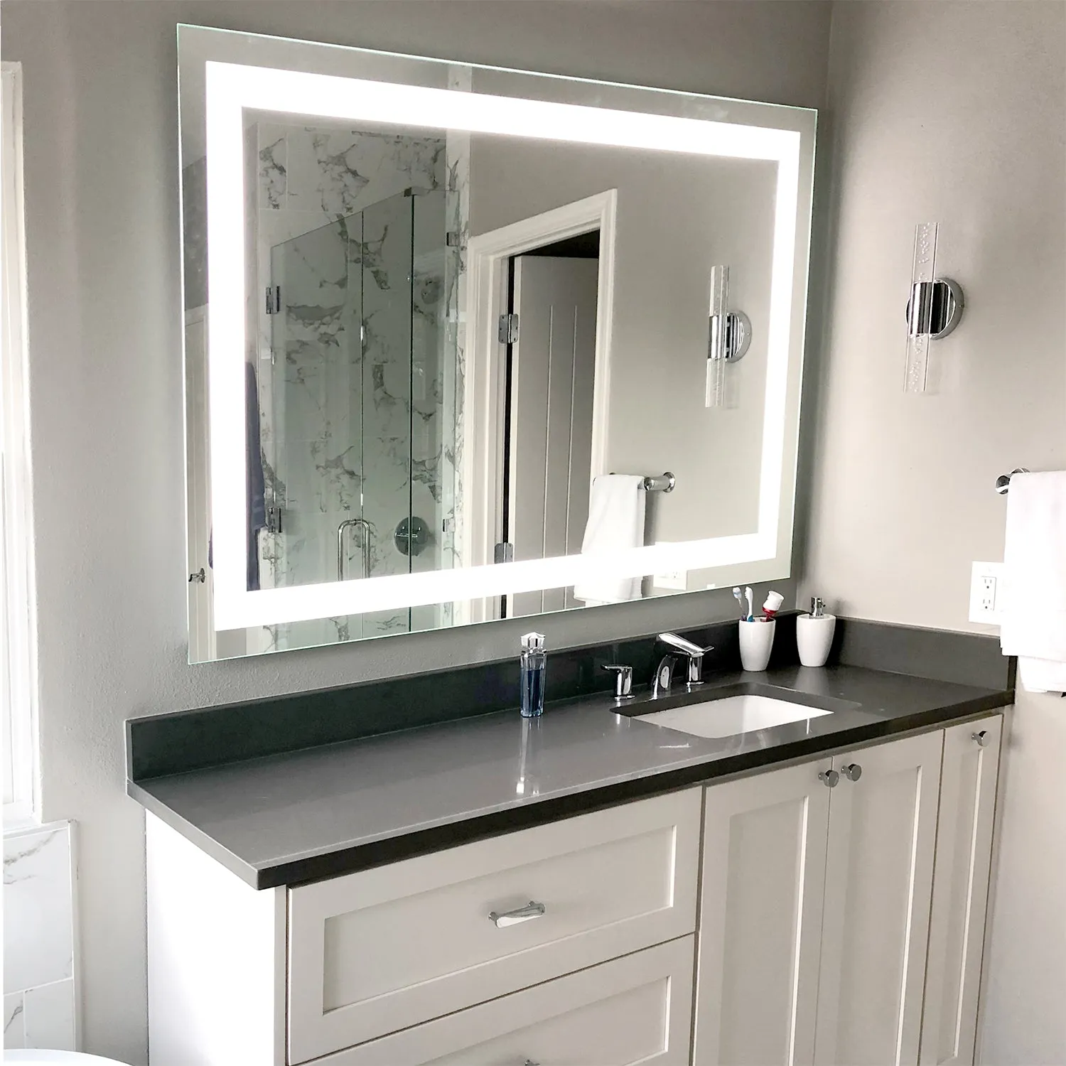 LED Mirror (Front-Lighted) 60" x 40"