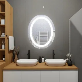 LED Mirror (Front-Lighted Oval) 32" x 40"