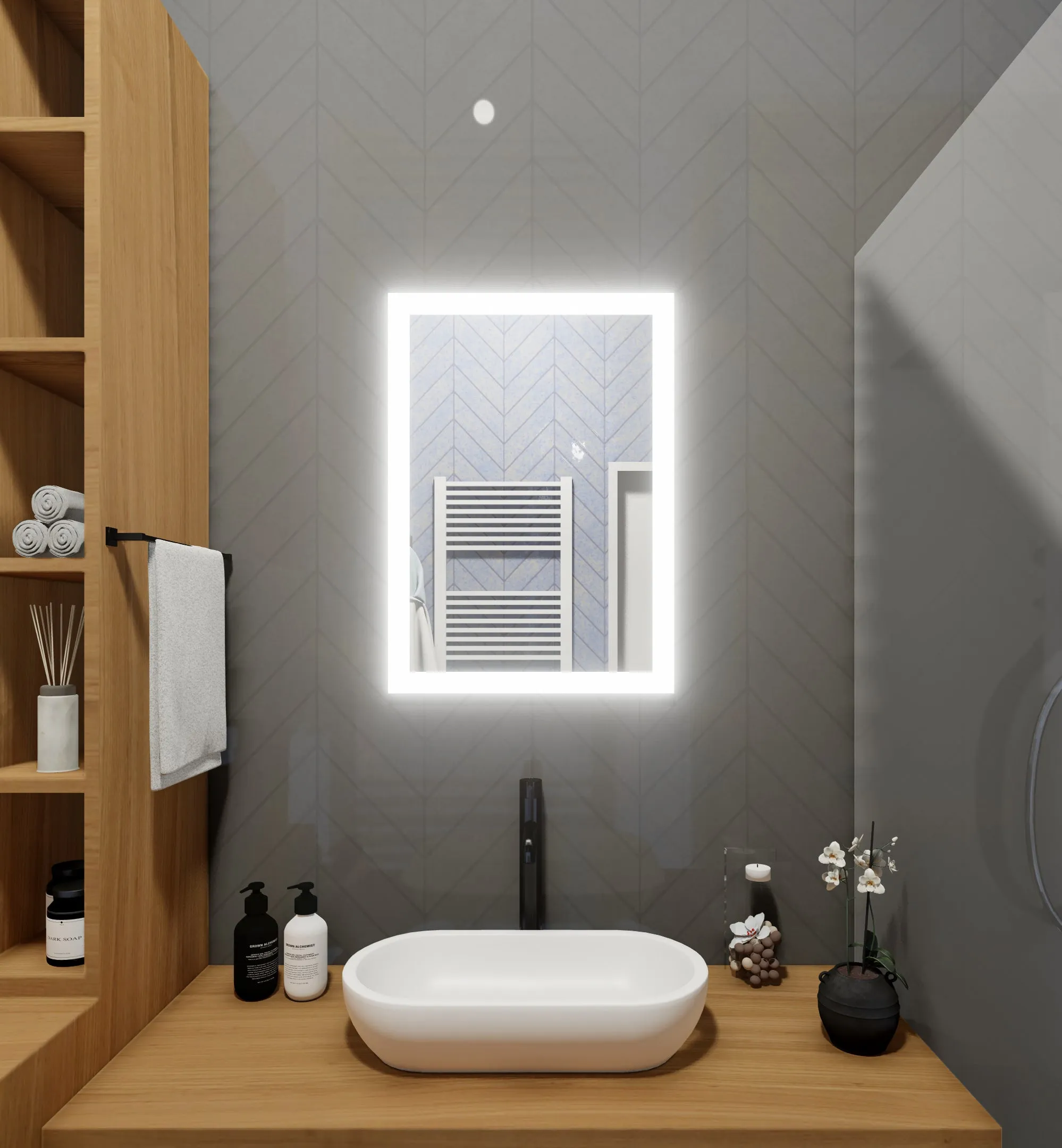 LED Mirror (Side-Lighted) 24" x 32"