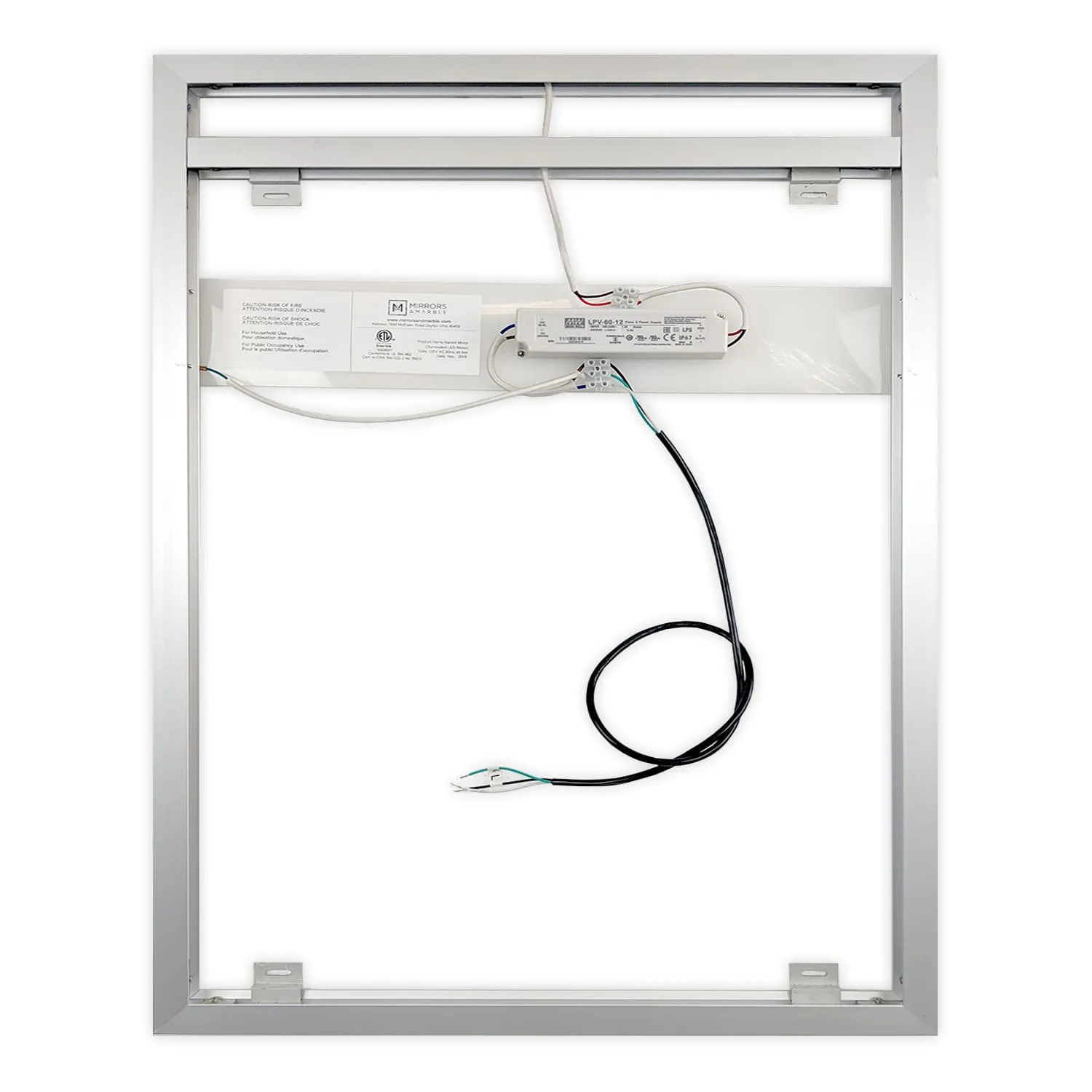 LED Mirror (Side-Lighted) 32" x 40" (or 40" x 32")