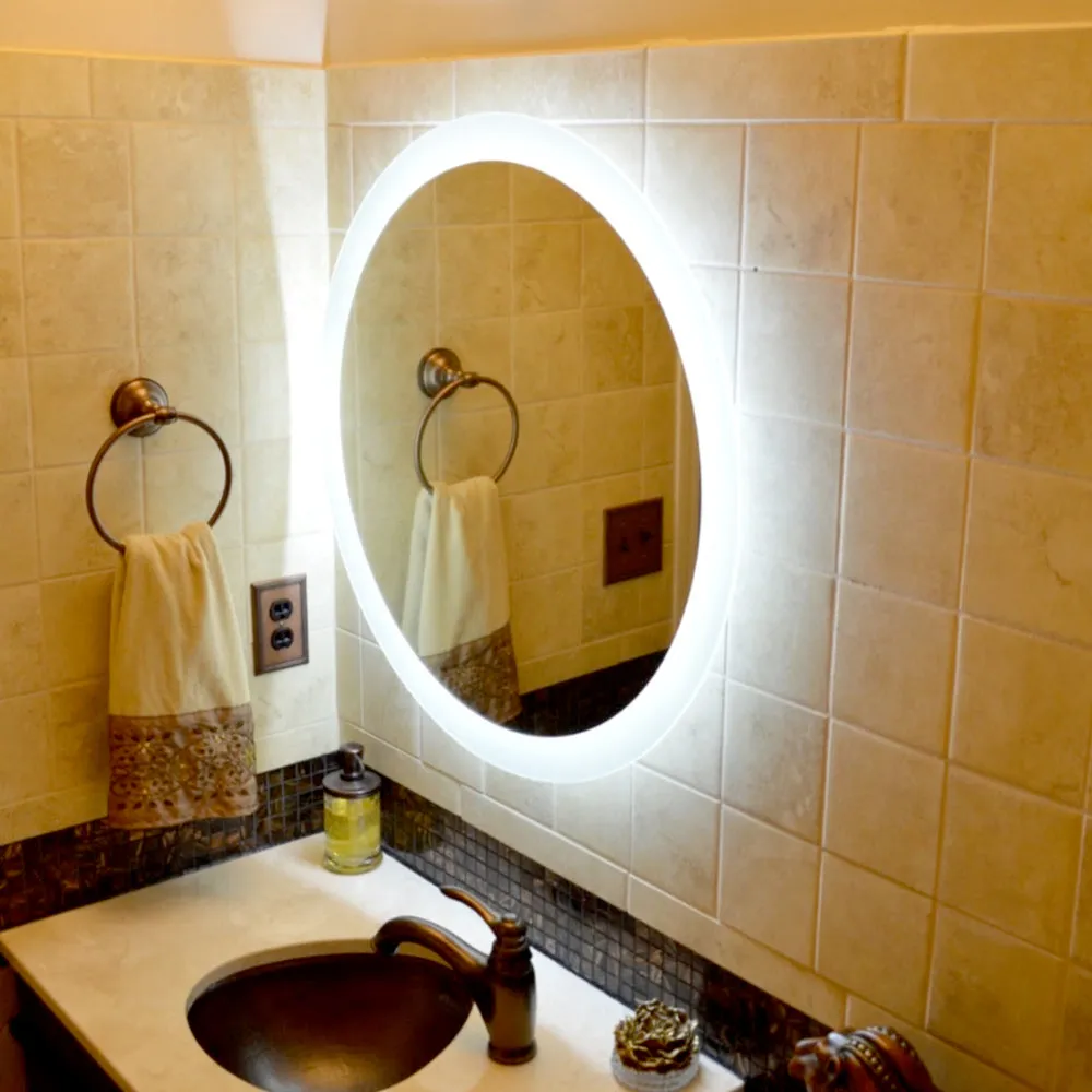 LED Mirror (Side-Lighted Round) 24" x 24"