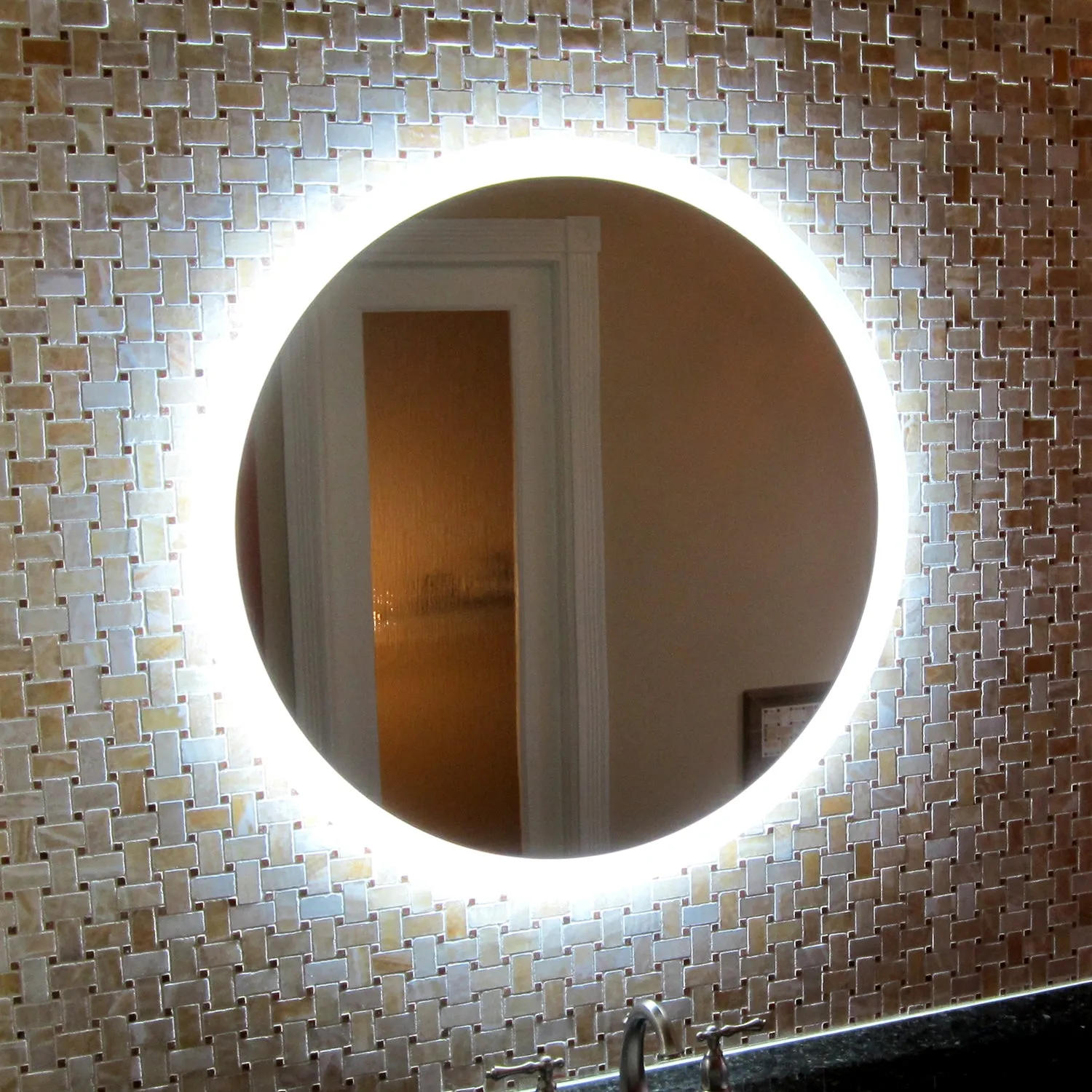 LED Mirror (Side-Lighted Round) 36" x 36"