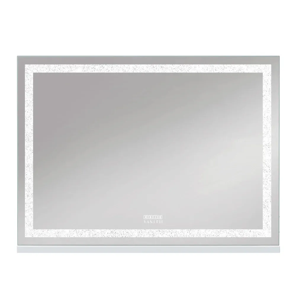 LUXE Crystal LED Vanity Mirror with Bluetooth