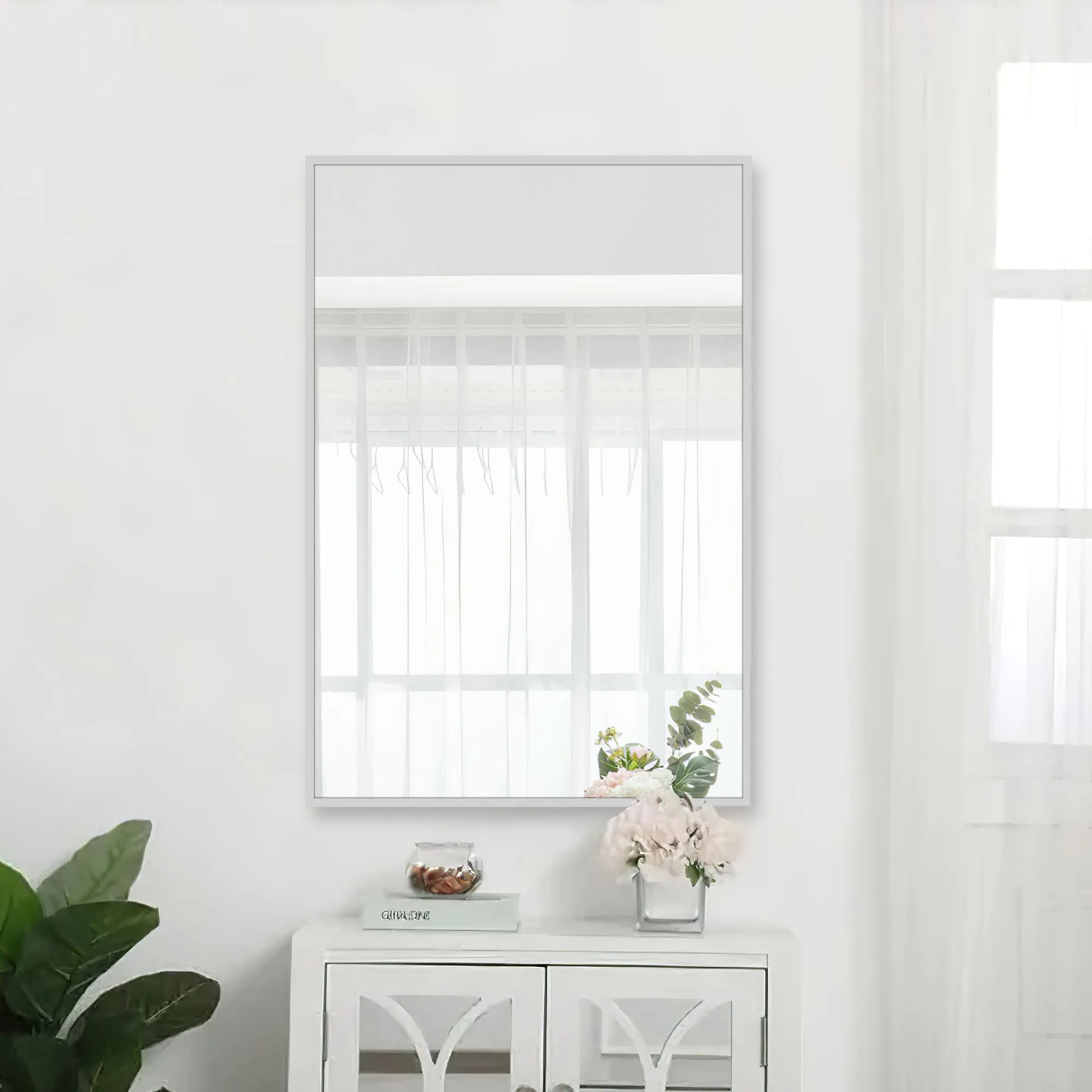 Metal Frame Bathroom Mirror Wall Mirror