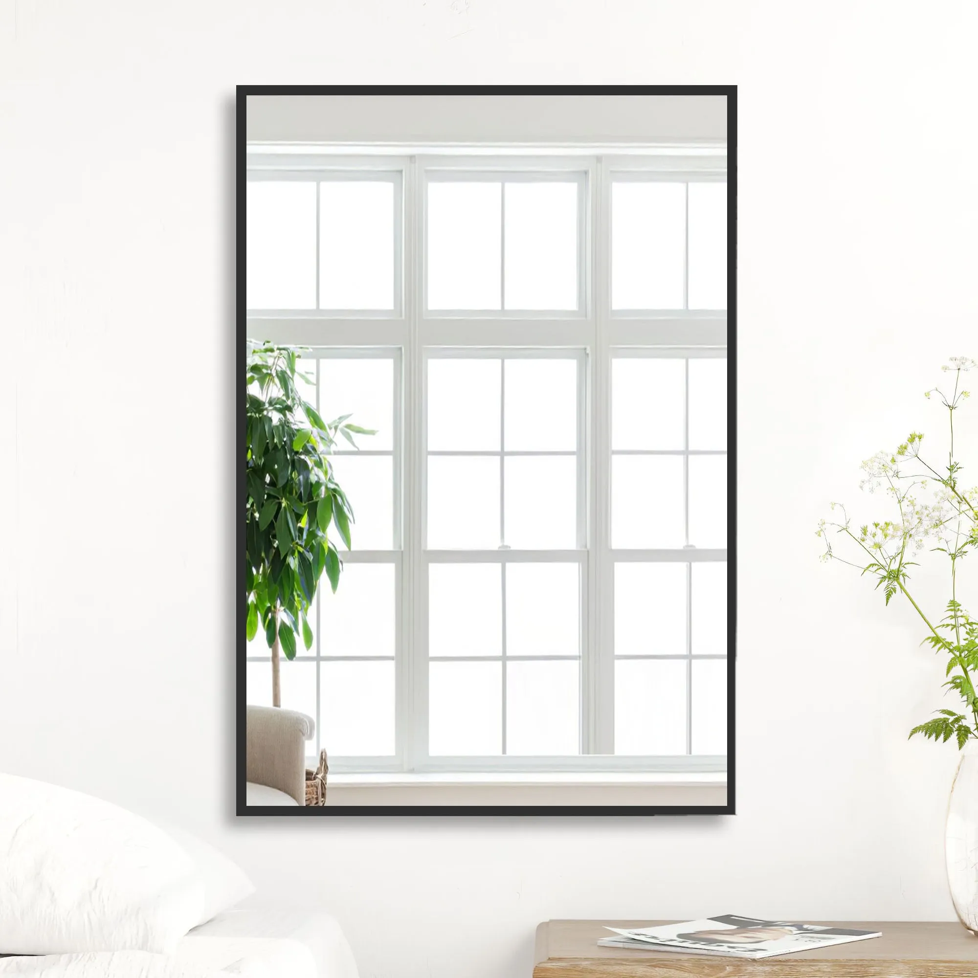 Metal Frame Bathroom Mirror Wall Mirror