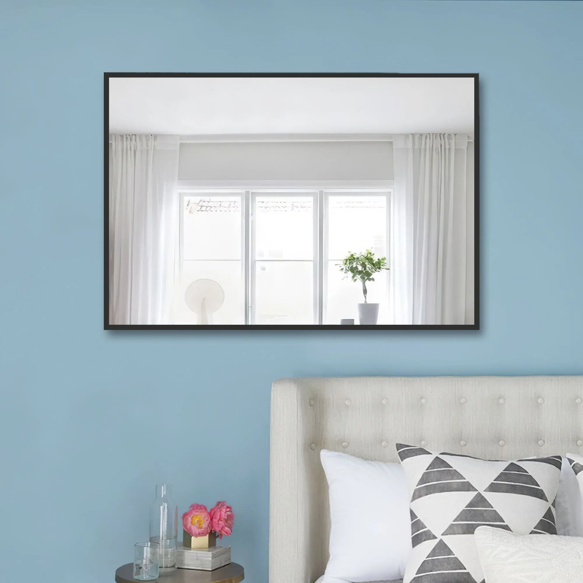 Metal Frame Bathroom Mirror Wall Mirror