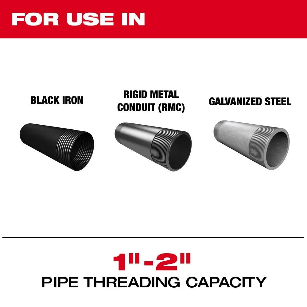 Milwaukee 48-36-1203 1/2"-3/4" High Speed NPT Universal Pipe Threading Dies