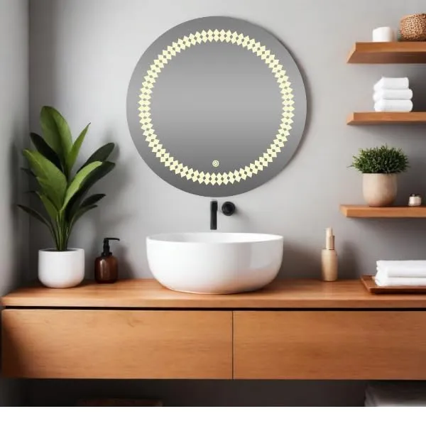 ModDwell-Adamas LED Mirror (600mm Diameter)