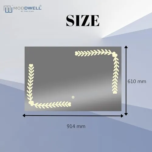 ModDwell- FOLLOW YOUR HEART LED Mirror (Large)