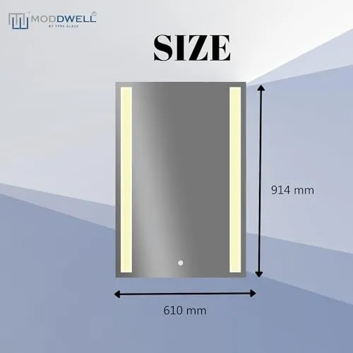 ModDwell-HIGH Way to Freedom LED Mirror (Large)