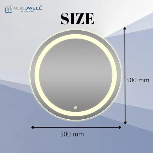 ModDwell- Illuminated Enchantment LED Mirror (500 Diameter)