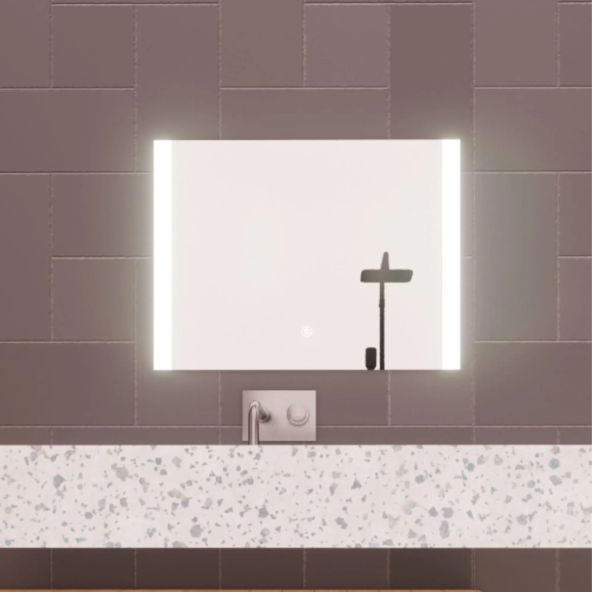 ModDwell-NORTH LIGHT LED Mirror (Small)