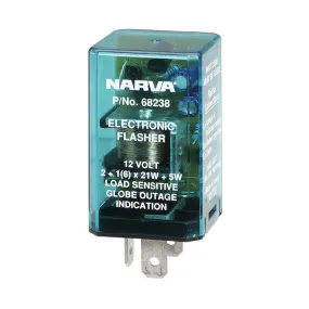Narva 68238BL 12 Volt 3 Pin Electronic Flasher