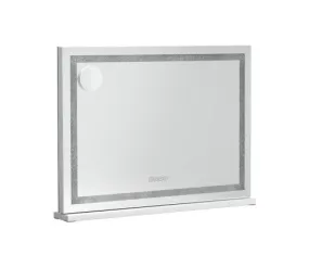 NEW Bluetooth Makeup Mirror 58X46cm Crystal Hollywood with Light LED Vanity