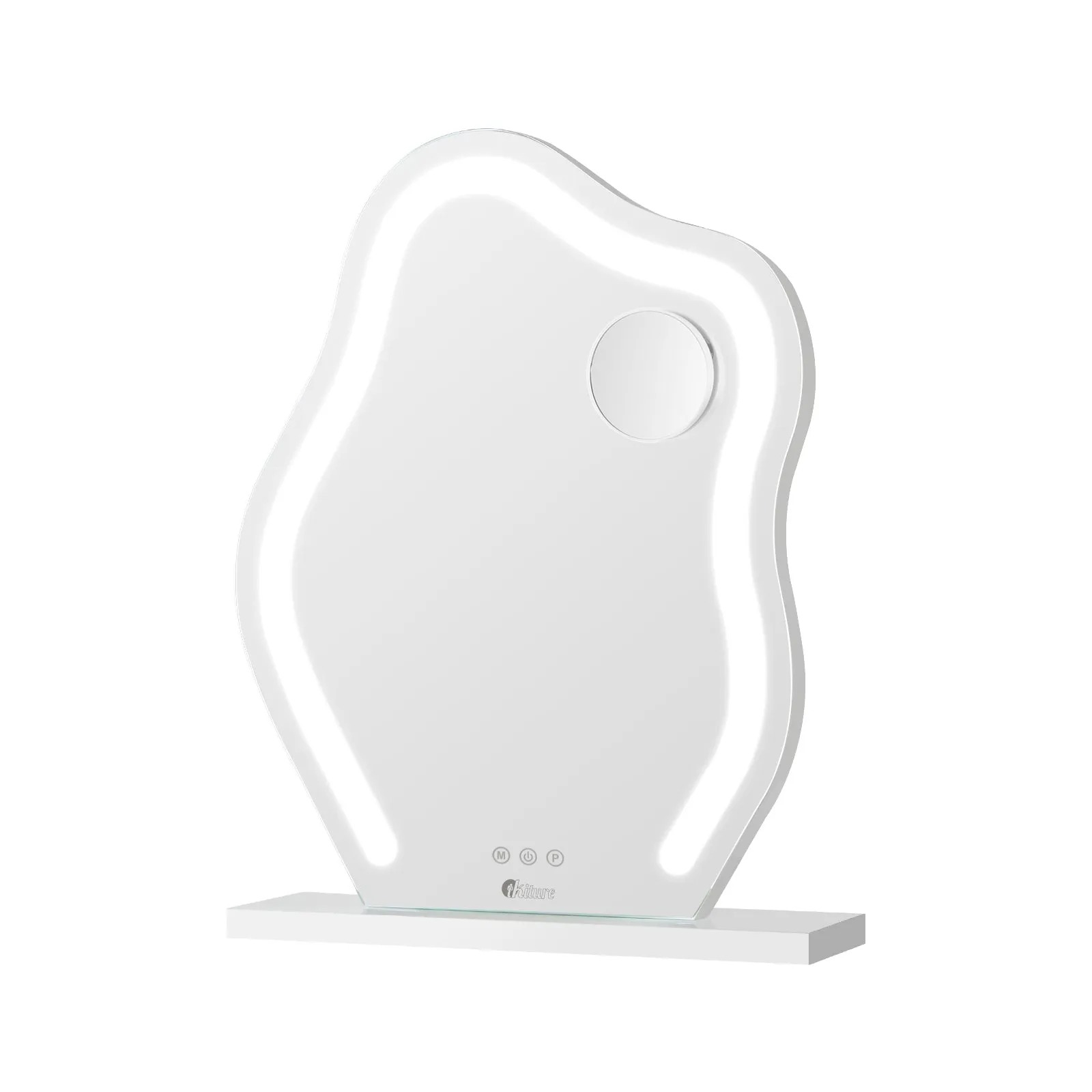 Oikiture Bluetooth Hollywood Makeup Mirror LED Light 45x58cm Vanity Mirrors
