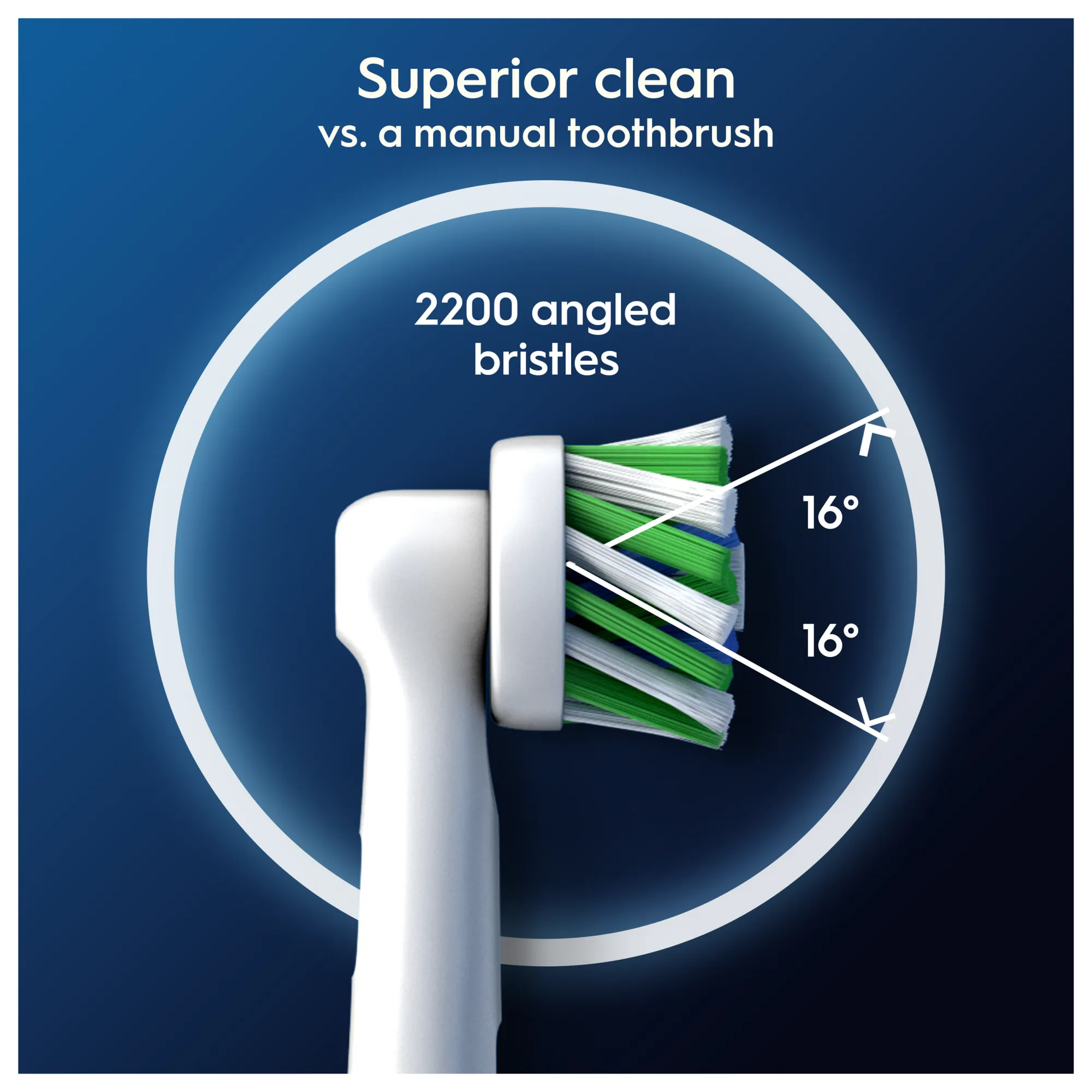 ORAL B CROSS ACTION REFILL HEADS 4 PACK