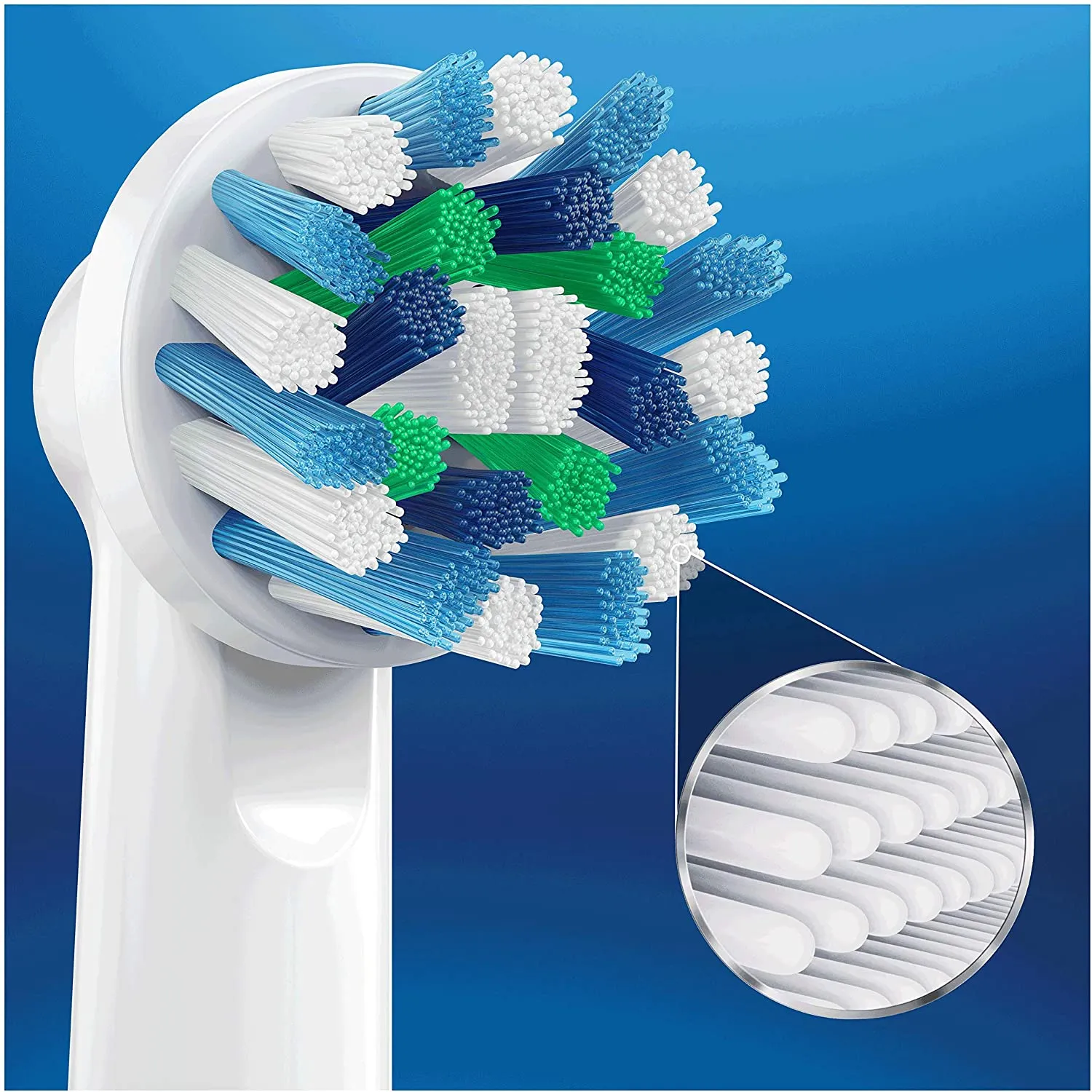 Oral-B Genuine 8XXL CrossAction Replacement Toothbrush Heads (Pack of 8), White