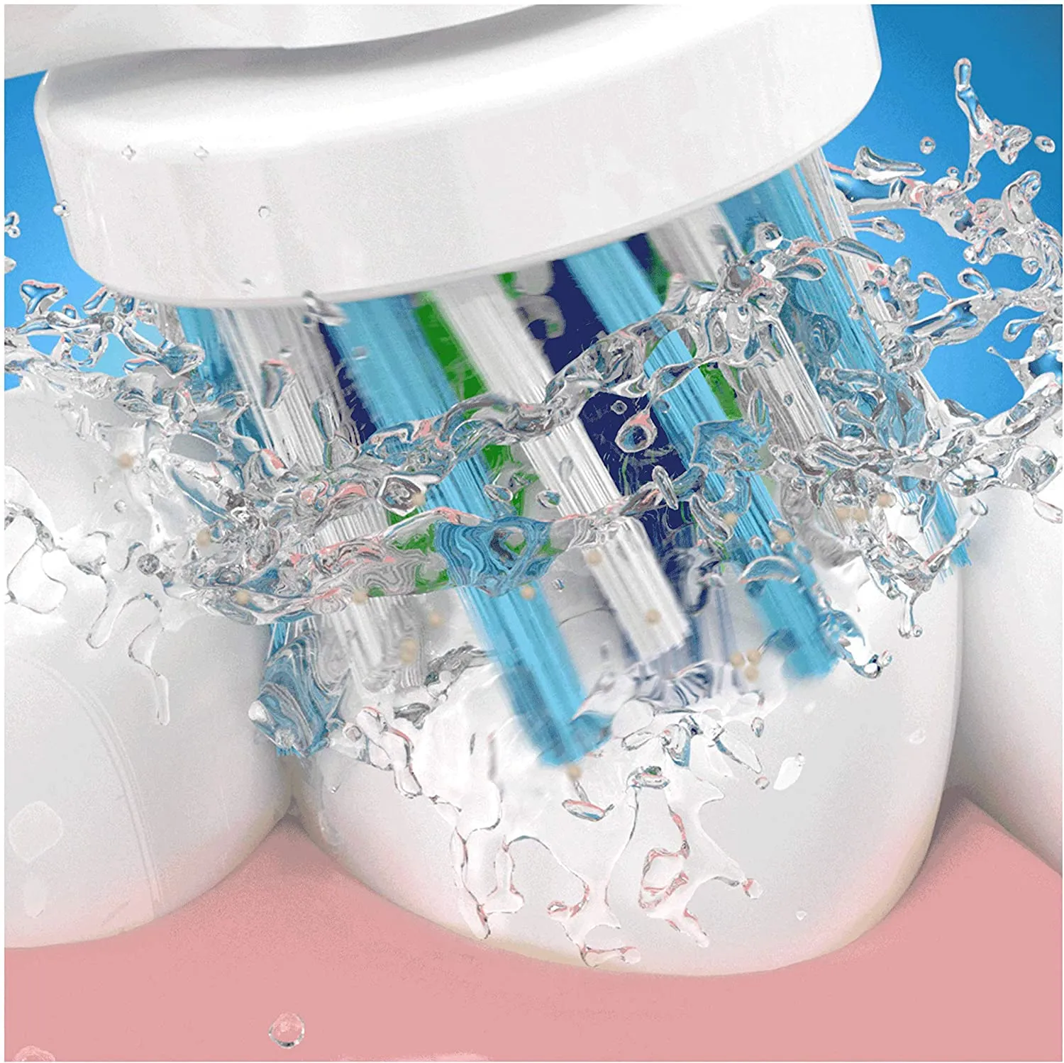 Oral-B Genuine 8XXL CrossAction Replacement Toothbrush Heads (Pack of 8), White