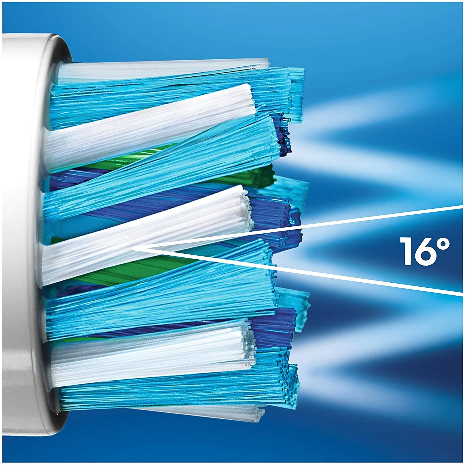 Oral-B Genuine 8XXL CrossAction Replacement Toothbrush Heads (Pack of 8), White