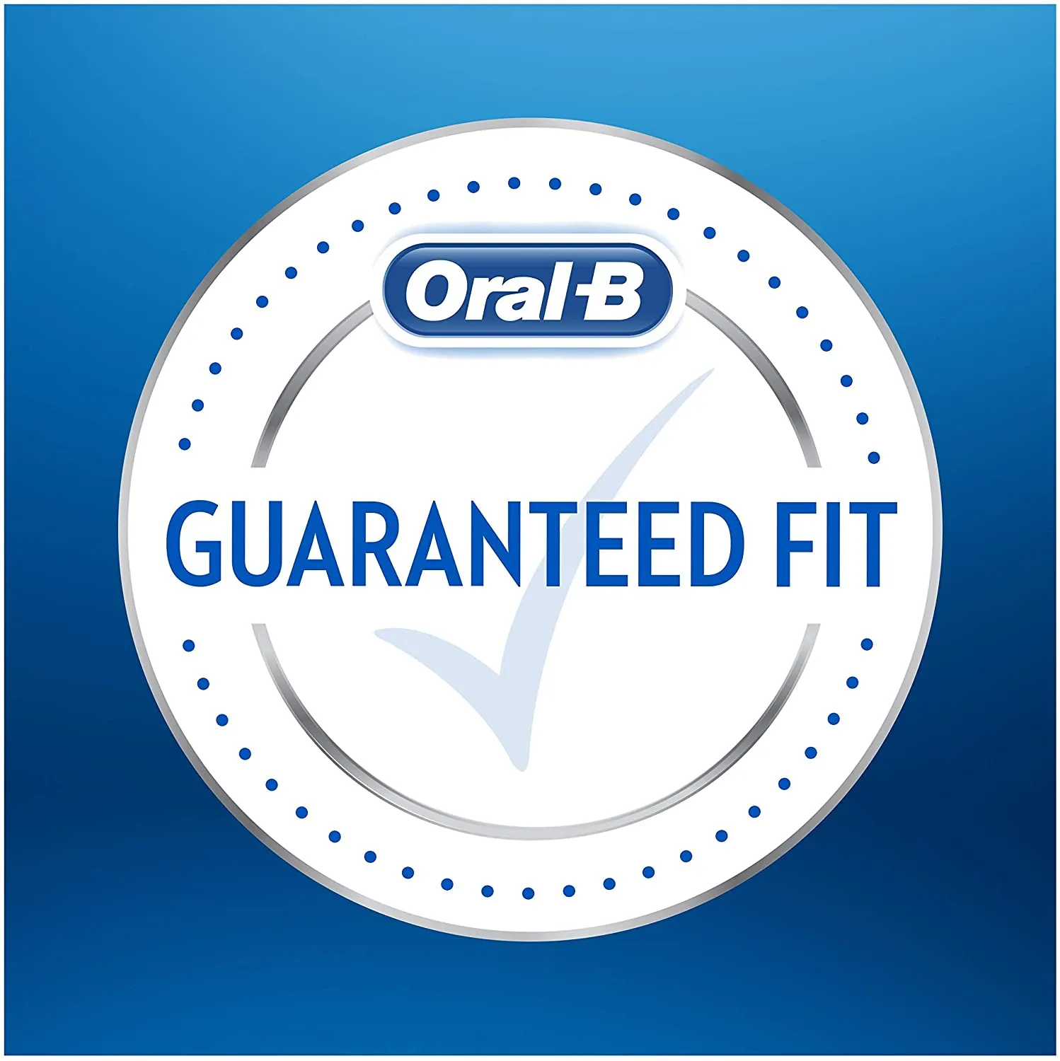Oral-B Genuine 8XXL CrossAction Replacement Toothbrush Heads (Pack of 8), White