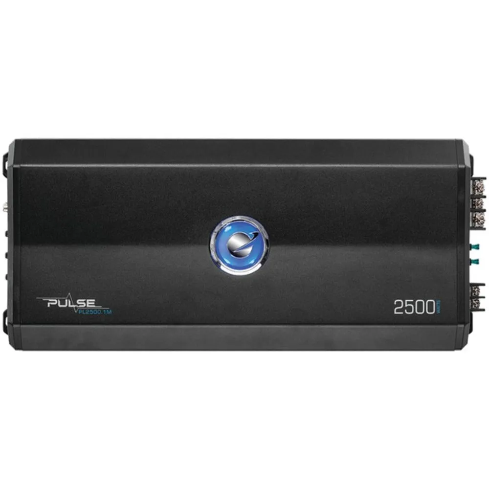 Planet Audio PL2500.1M Pulse Series Monoblock Class AB Amp (2,500 Watts max)