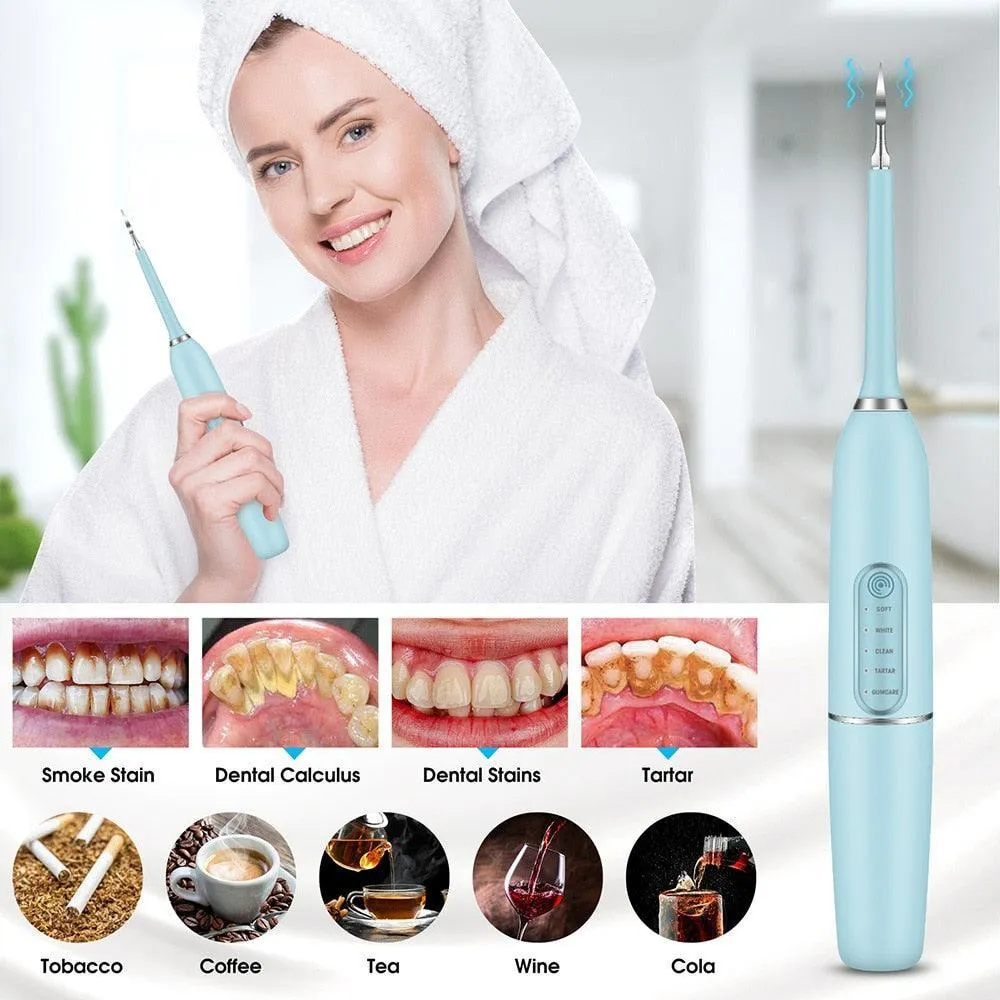 Portable Sonic Dental Scaler Electric Toothbrush Oral Teeth Tartar