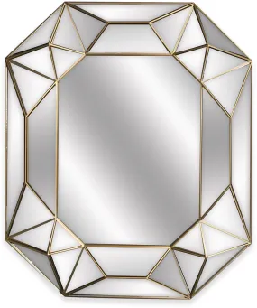 Prism Mirror Silver and Gold
