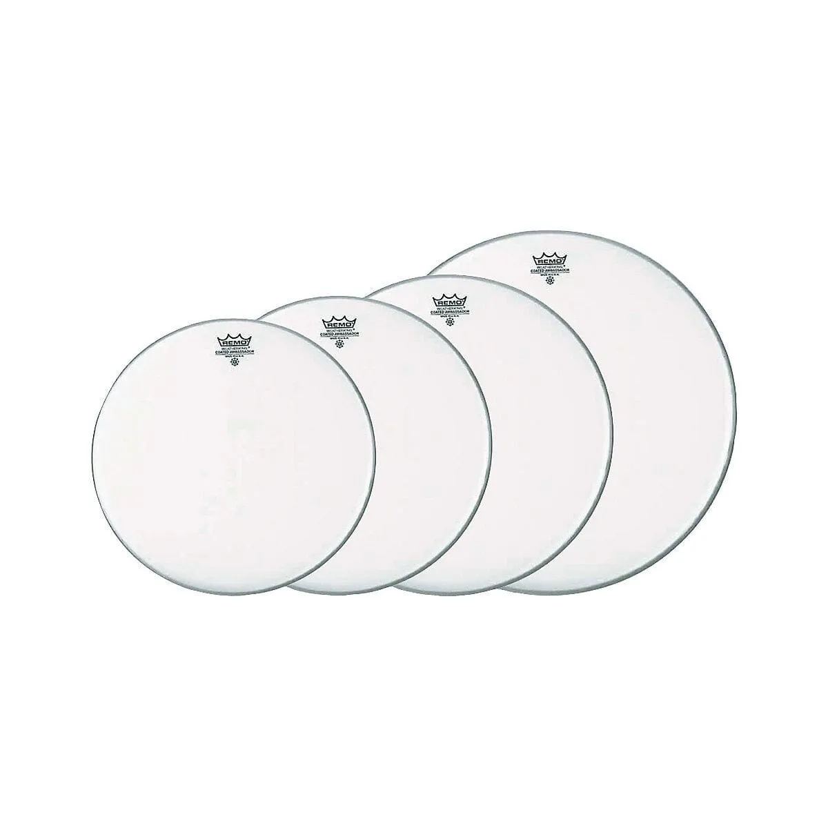 REMO Ambassador ProPack Coated Drum Heads 12/13/16/14 (PP-0112-BA)