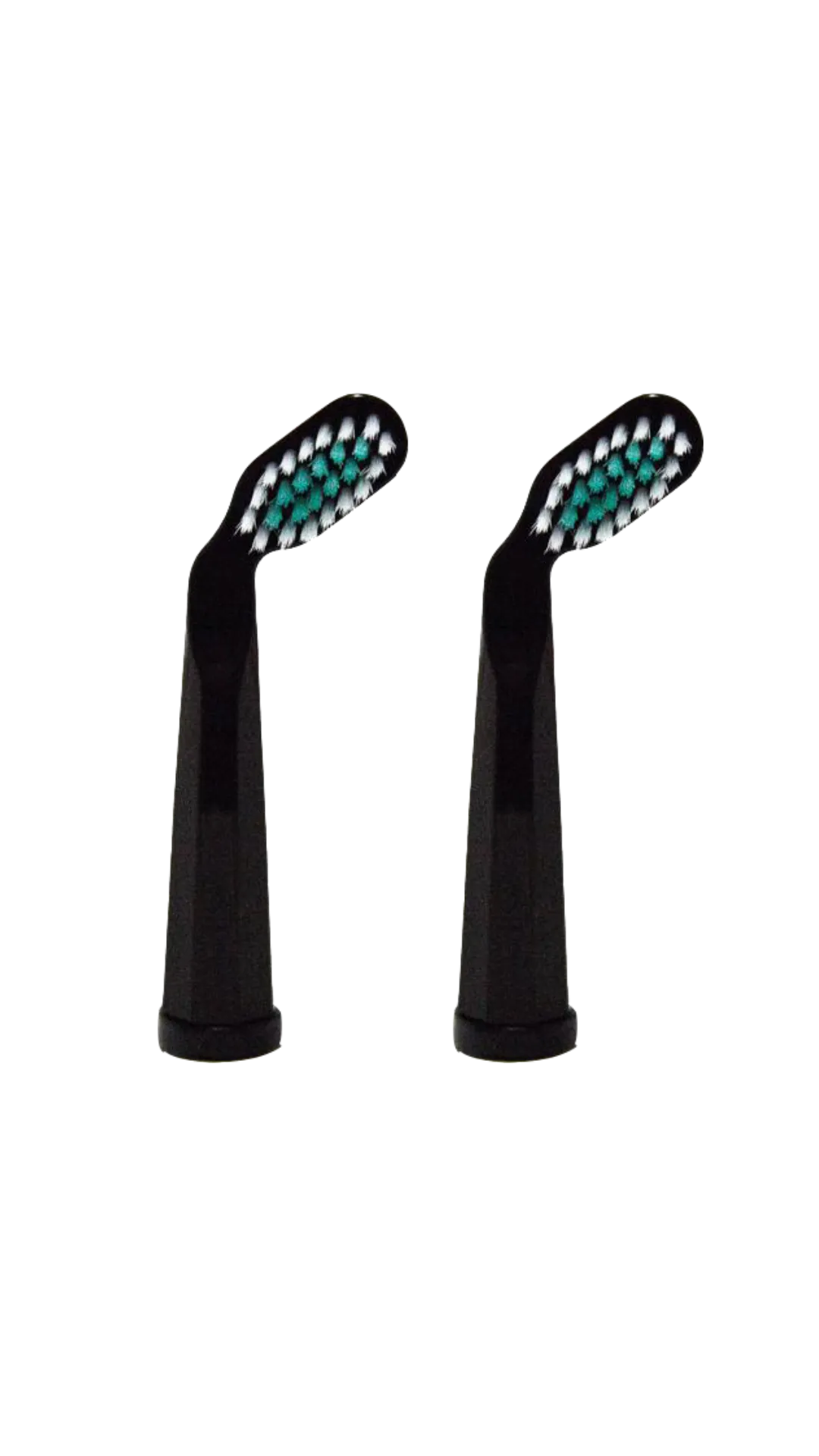 Replacement Toothbrush Heads Perio Black (Pack of 2)