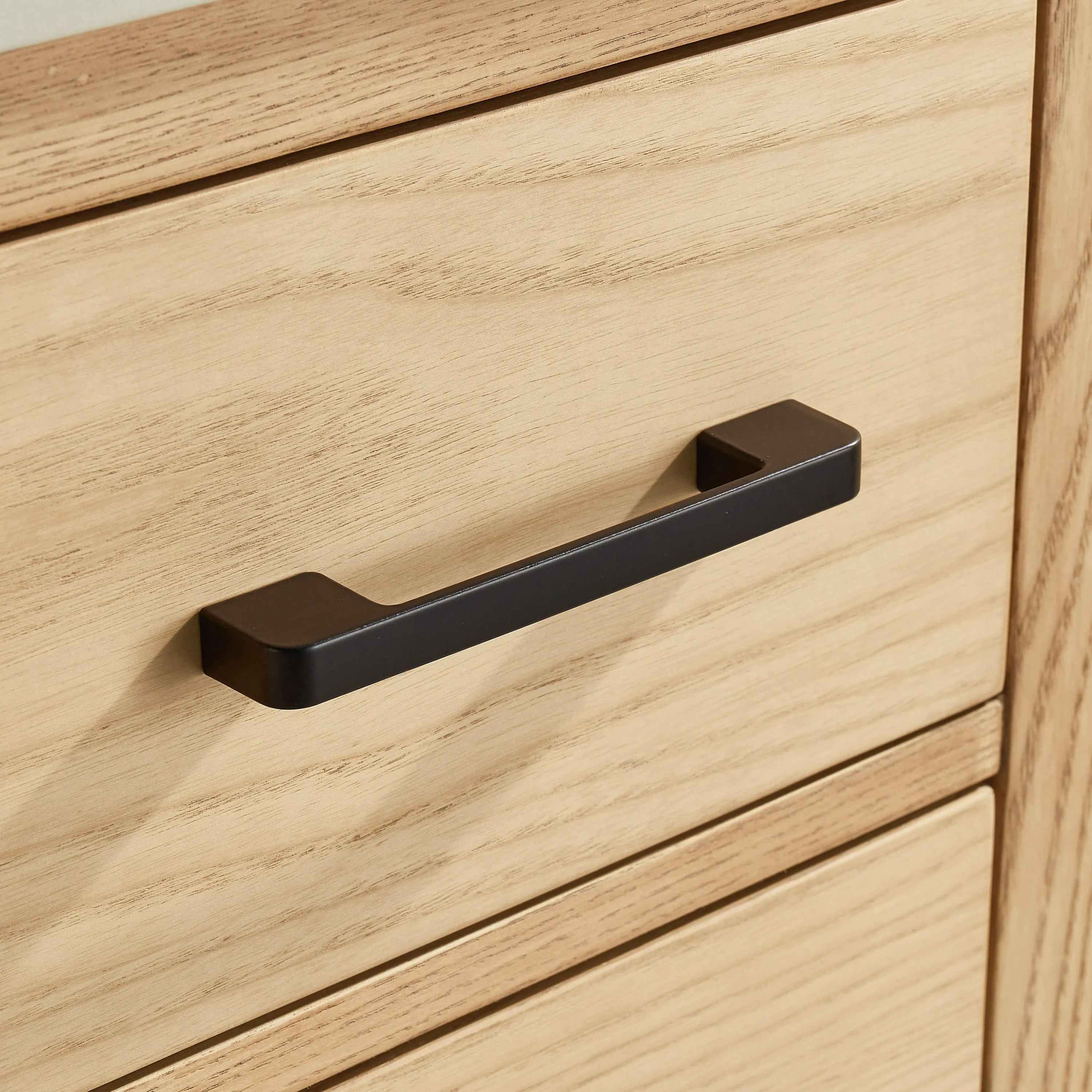 Rose- 60" Single Sink, White Oak , Floor Standing Modern Bathroom Vanity, White Quartz Countertop