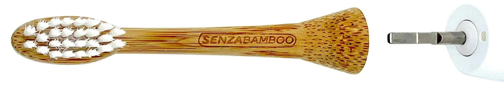 Senzacare Replacement Bamboo Brush Heads 3 ct Pack
