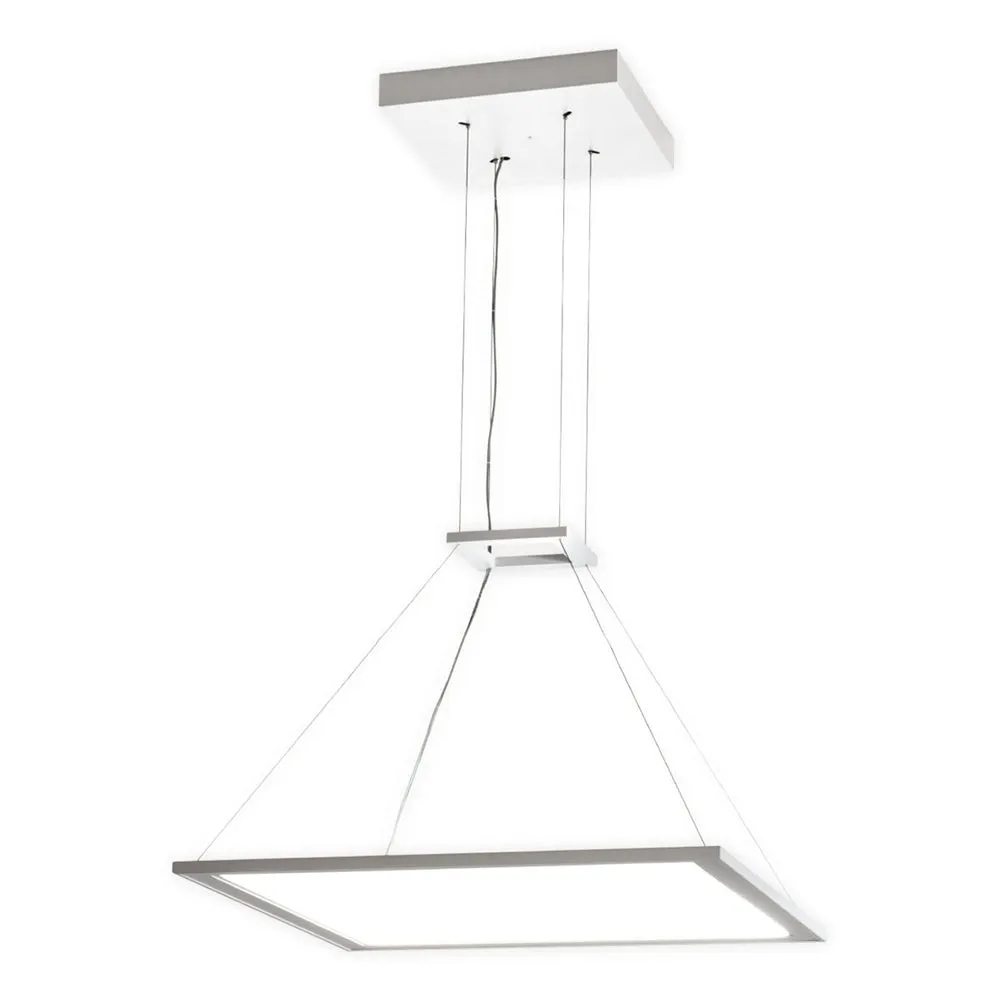 Shaper Lighting Shaper Sense Square Pendant Luminaire Acoustic Lighting