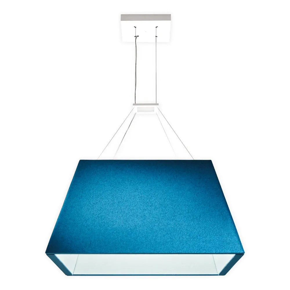 Shaper Lighting Shaper Sense Square Pendant Luminaire Acoustic Lighting