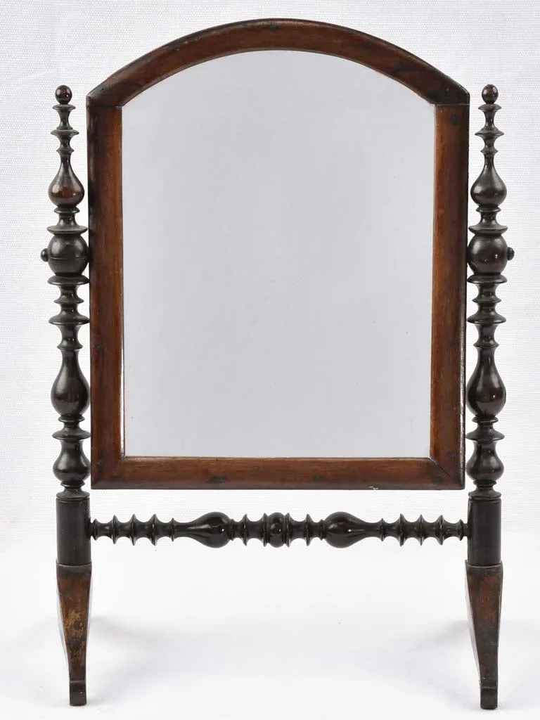 Small tilting vanity mirror - Napoleon III 15¾"
