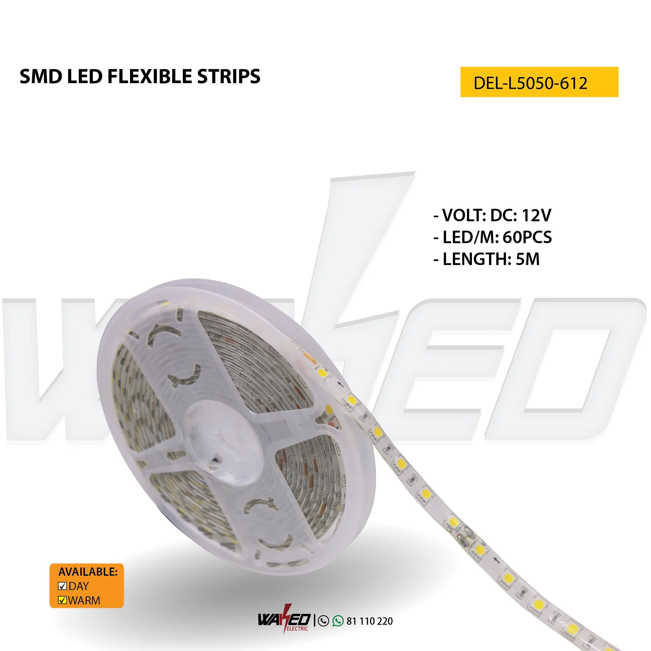 SMD Led Fixable Strips - 12V and 24V