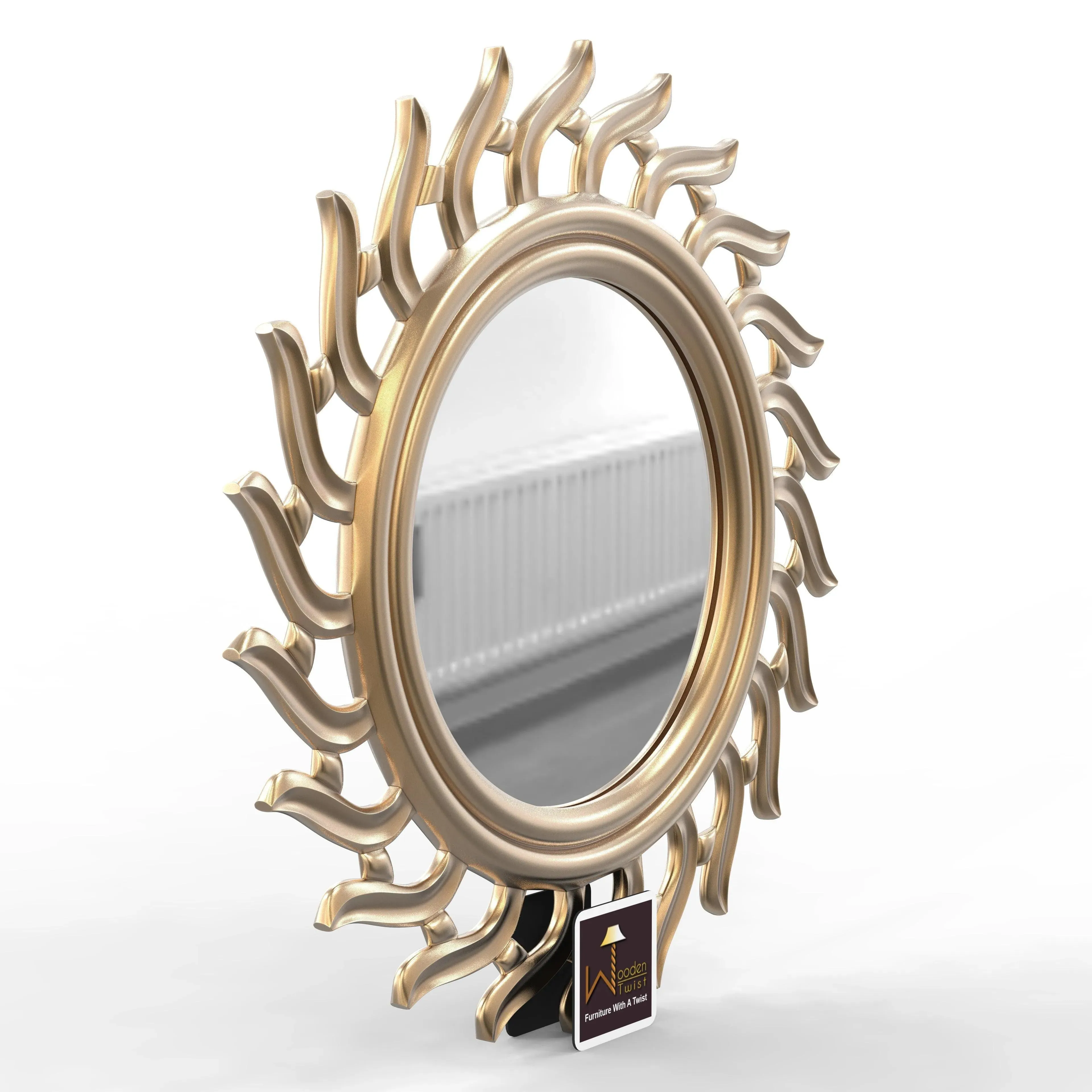 Subir Hand Carved Wall Mirror Frame