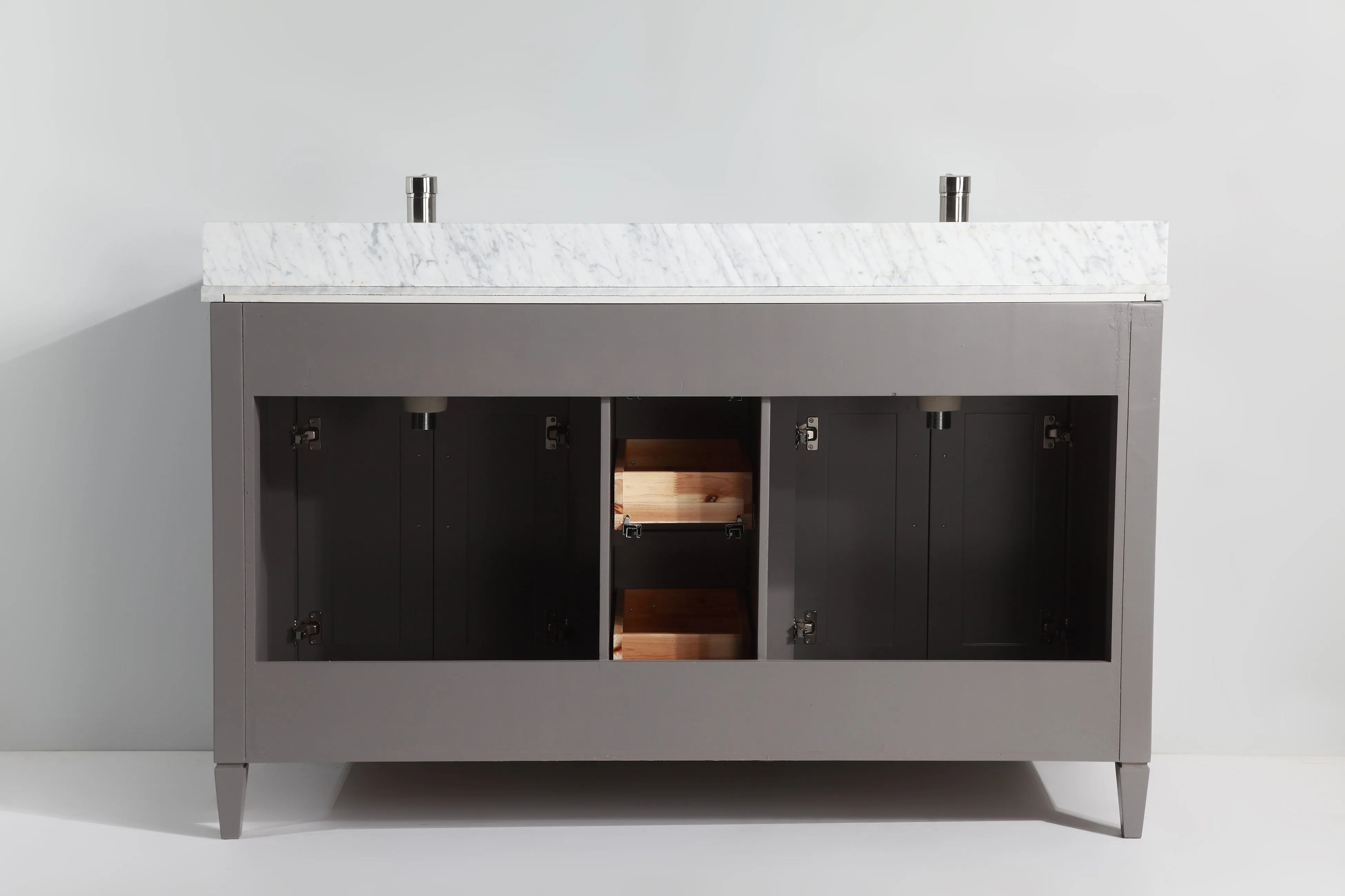 Sydney 72" Double Sink Bathroom Vanity Set with Sink and Mirrors